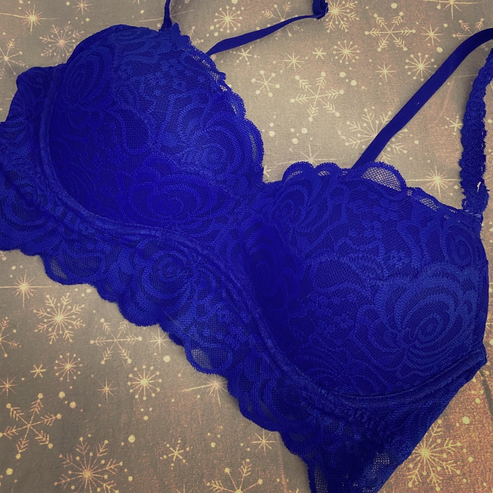 Blue PINK Victoria Secret bralette